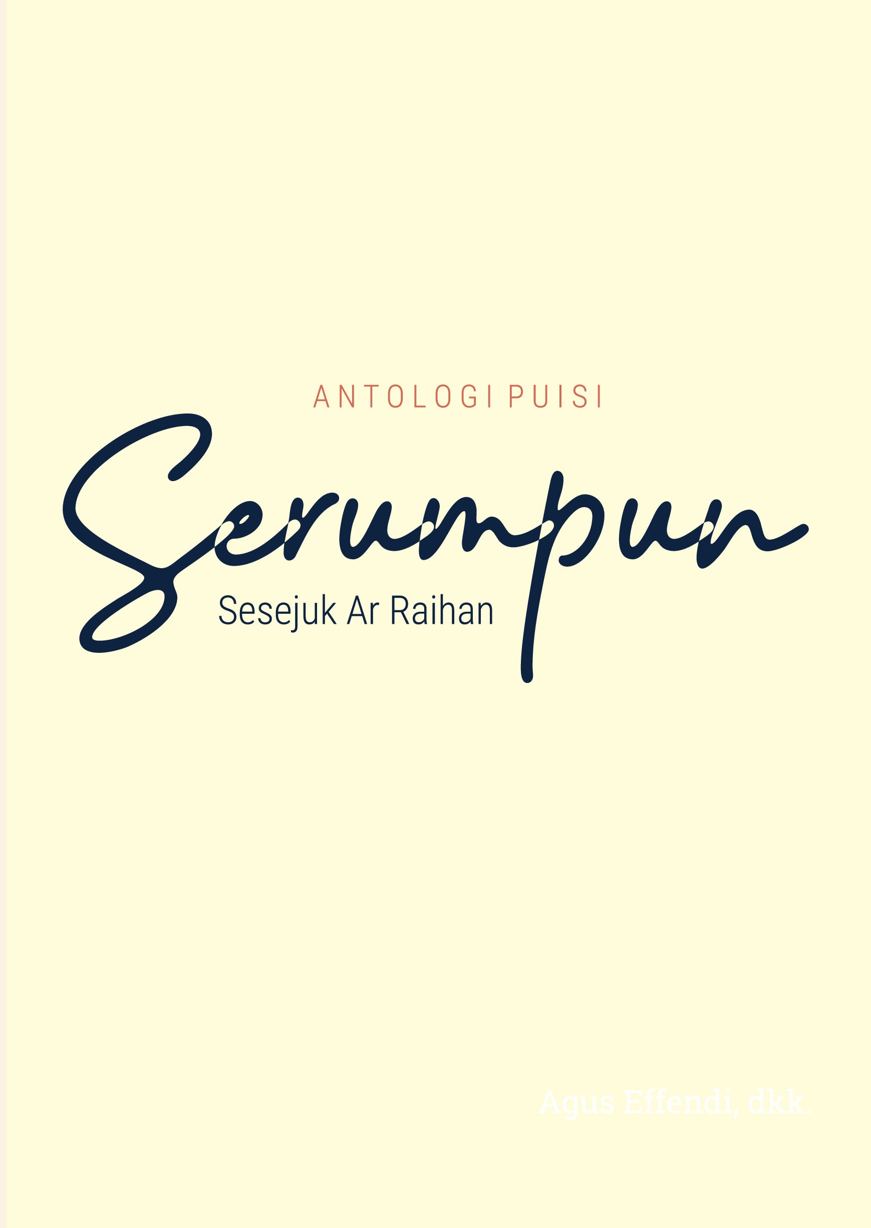 Kumpulan puisi Serumpun Ar Raihan